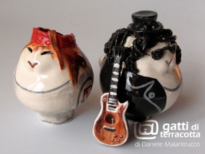 gatti Axl e Slash  